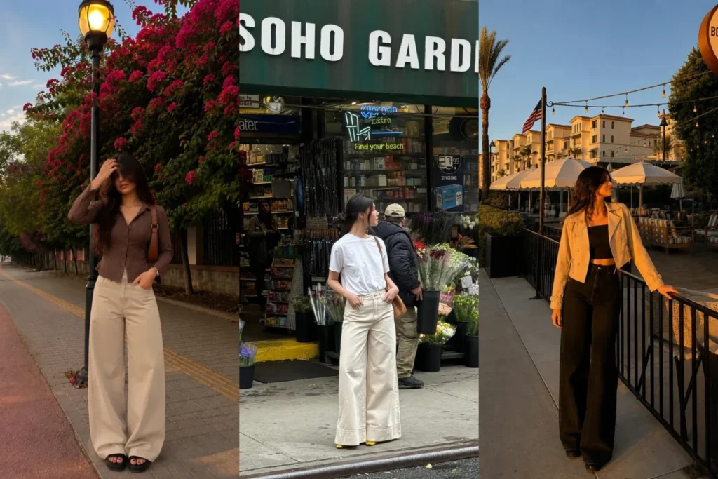 20 Petite Wide Leg Pants Outfits That Won't Swallow You - Featured