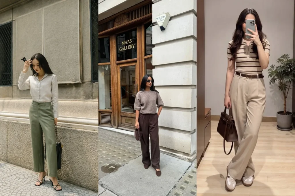 22 Petite Work Pants Outfits That Don't Pool at the Ankle - Featured
