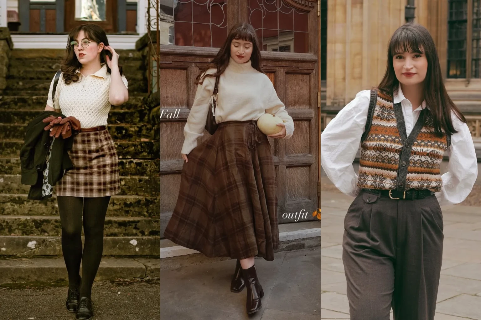 24 Petite Dark Academia Outfits for Moody Fall Days - Featured