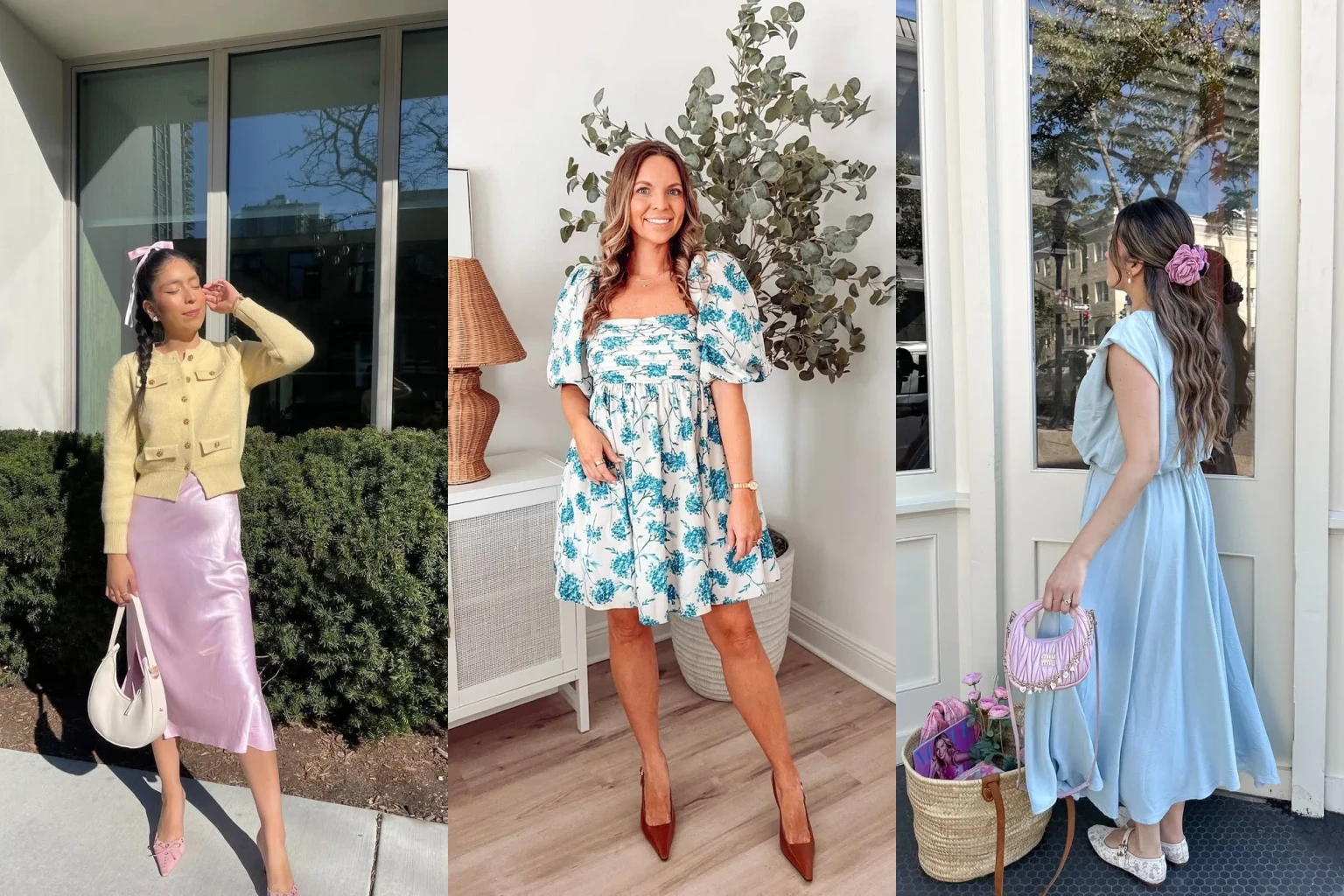 24 Petite Easter Outfits for Church, Brunch and Family Photos - Featured
